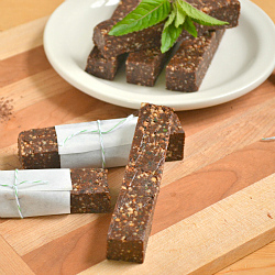 Chocolate Mint Nut Bars